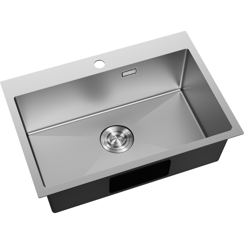 Mexen Solix plieninė viena kamera kriauklė 650 x 450 mm, inox - 6403651000-01