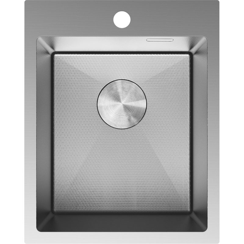 Mexen Solix nerūdijančio plieno plautuvė 1 skyrius 400 x 500 mm, inox HC - 6406401000-01HC