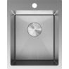 Mexen Solix nerūdijančio plieno plautuvė 1 skyrius 400 x 500 mm, inox HC - 6406401000-01HC