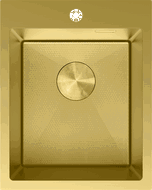 Mexen Solix nerūdijančio plieno kriauklė 1 skyrius 400 x 500 mm, auksinė HC - 6406401000-55HC