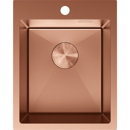 Mexen Solix plieninė vienos kameros kriauklė 400 x 500 mm, varis - 6406401000-65
