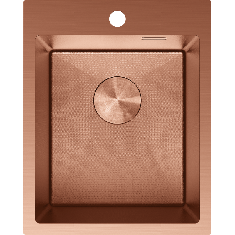 Mexen Solix nerūdijantis plieninis vienos kameros kriauklė 400 x 500 mm, varis HC - 6406401000-65HC