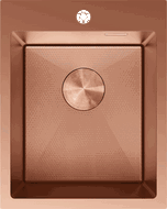 Mexen Solix nerūdijantis plieninis vienos kameros kriauklė 400 x 500 mm, varis HC - 6406401000-65HC