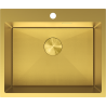 Mexen Solix plieninė vienos sekcijos plautuvė 600 x 500 mm, auksinė HC - 6408601000-55HC