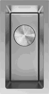 Mexen Trixo plieninė 1 kamerinė kriauklė 230 x 440 mm, inox - 6411221000-01