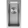 Mexen Trixo plieninė 1 kamerinė kriauklė 230 x 440 mm, inox - 6411221000-01