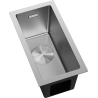 Mexen Trixo plieninė 1 kamerinė kriauklė 230 x 440 mm, inox - 6411221000-01