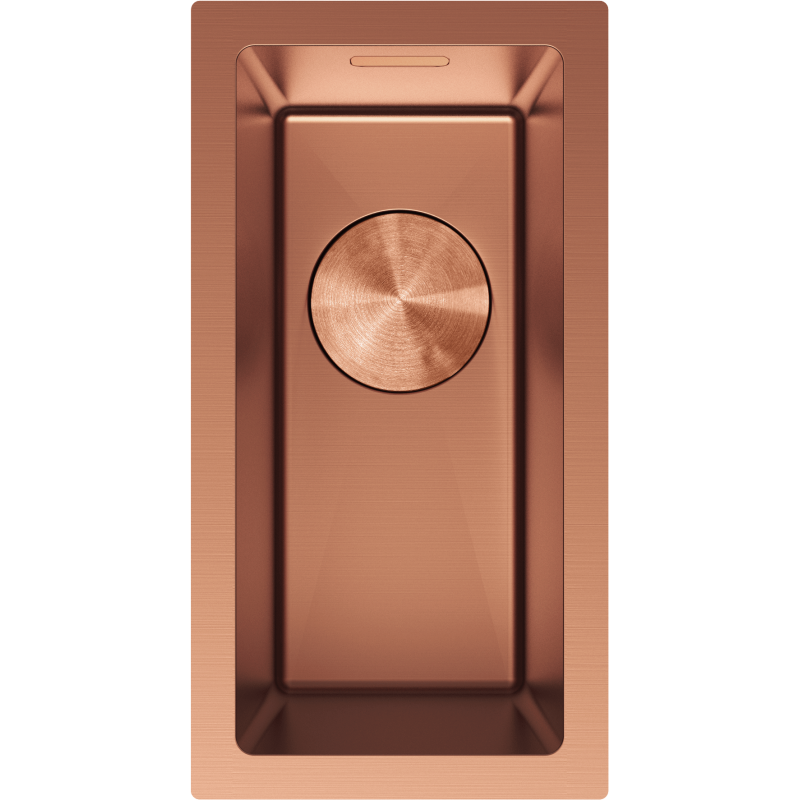 Mexen Trixo plieninė virtuvės kriauklė su viena talpa 230 x 440 mm, varinė - 6411221000-65