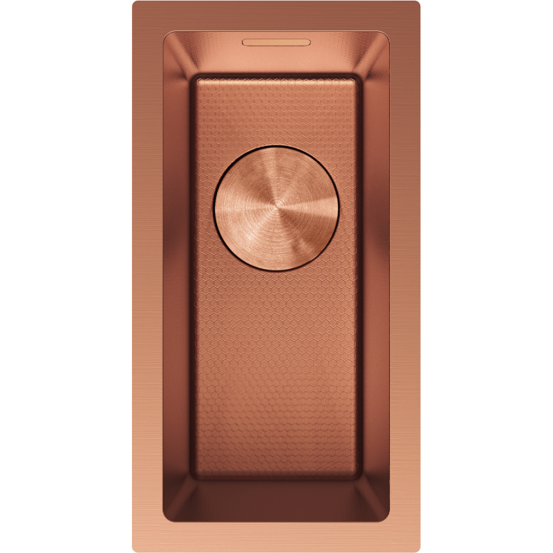 Mexen Trixo plieninė praustuvė 1 kamerų 230 x 440 mm, varis HC - 6411221000-65HC