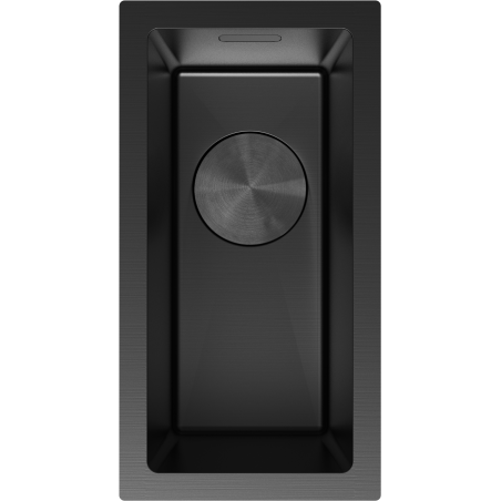 Mexen Trixo nerūdijantis plieninis virtuvės kriauklė 1 skyrium 230 x 440 mm, juoda - 6411221000-70