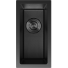 Mexen Trixo plieninė vienos kameros plautuvė 230 x 440 mm, juoda HC - 6411221000-70HC