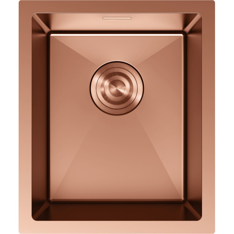 Mexen Trixo plieninė 1-kamerinė kriauklė 370 x 440 mm, varis - 6412371000-65