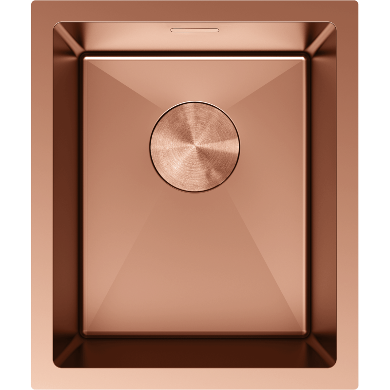 Mexen Trixo plieninė 1-kamerinė kriauklė 370 x 440 mm, varis - 6412371000-65