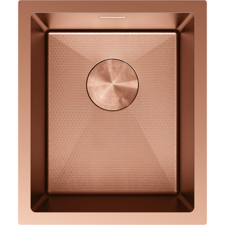 Mexen Trixo plieninė kriauklė vienos kameros 370 x 440 mm, varis HC - 6412371000-65HC