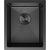 Mexen Trixo plieninė vienos kamerų plautuvė, 370 x 440 mm, juoda HC - 6412371000-70HC