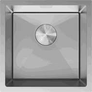 Mexen Trixo plieninė virtuvės kriauklė 1-skyrelis 440 x 440 mm, inox - 6413441000-01
