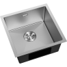 Mexen Trixo plieninė virtuvės kriauklė 1-skyrelis 440 x 440 mm, inox - 6413441000-01