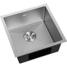 Mexen Trixo nerūdijančio plieno plautuvė 1 dubuo 440 x 440 mm, inox HC - 6413441000-01HC