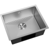 Mexen Trixo plieninė plautuvė vienos sekcijos 540 x 440 mm, inox - 6414541000-01