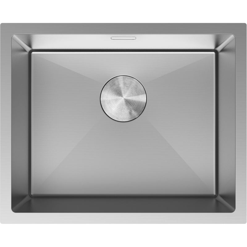 Mexen Trixo plieninė plautuvė vienos sekcijos 540 x 440 mm, inox - 6414541000-01
