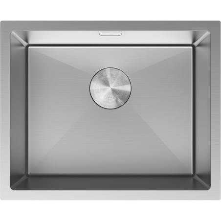 Mexen Trixo plieninė plautuvė vienos sekcijos 540 x 440 mm, inox - 6414541000-01