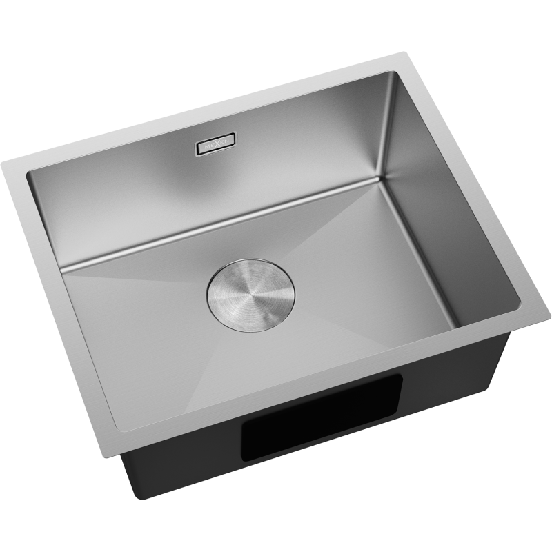 Mexen Trixo nerūdijančio plieno vienos kameros plautuvė 540 x 440 mm, inox - 6414541000-01