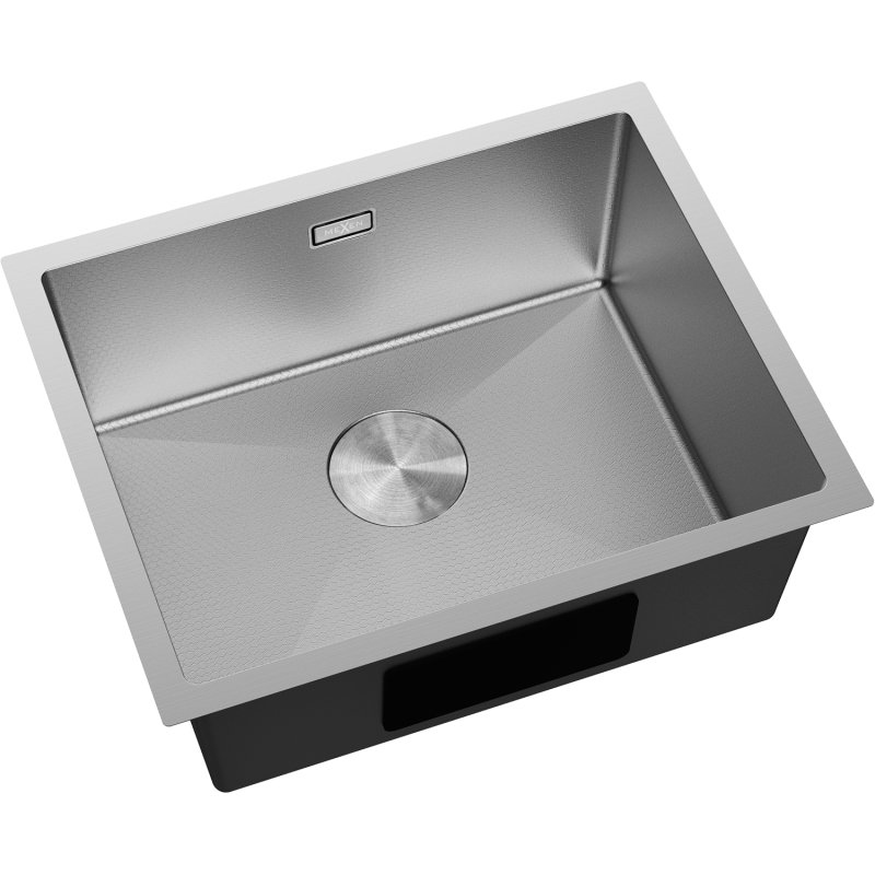 Mexen Trixo nerūdijančio plieno vienos kameros plautuvė 540 x 440 mm, inox HC - 6414541000-01HC