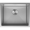 Mexen Trixo nerūdijančio plieno vienos kameros plautuvė 540 x 440 mm, inox HC - 6414541000-01HC