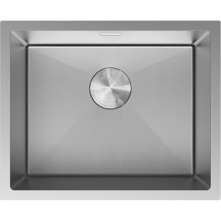 Mexen Trixo nerūdijančio plieno vienos kameros plautuvė 540 x 440 mm, inox HC - 6414541000-01HC