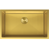 Mexen Trixo plieninė vienos kameros 750 x 440 mm, auksinė HC - 6415751000-55HC
