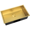 Mexen Trixo plieninė vienos kameros 750 x 440 mm, auksinė HC - 6415751000-55HC