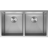 Mexen Binox plieninė virtuvinė kriauklė su 2 kameromis 800 x 450 mm, inox HC - 6421802000-01HC