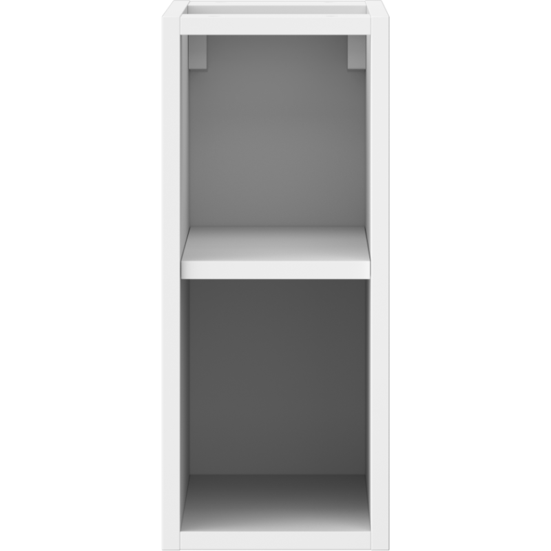 Mexen Box-A atviras spintelė su lentyna 20 cm, balta matinė - 91AX2-0200-470-0-01