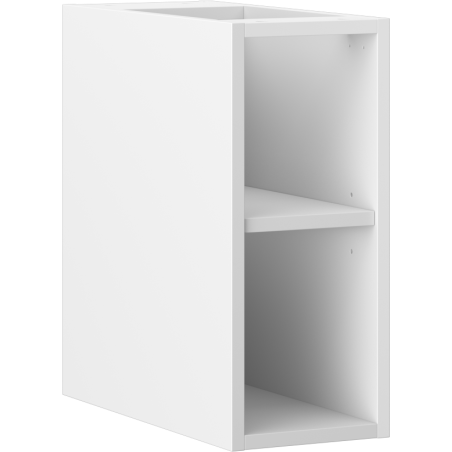 Mexen Box-A atviras spintelė su lentyna 20 cm, balta matinė - 91AX2-0200-470-0-01