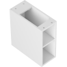 Mexen Box-A atvira spintelė su lentyna 20 cm, matinė balta - 91AX2-0200-470-0-01