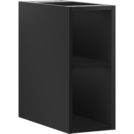 Mexen Box-A atvira spintelė su lentyna 20 cm, juoda matinė - 91AX2-0200-470-0-71