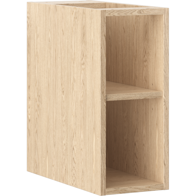 Mexen Box-A atvira spintelė su lentyna 20 cm, ąžuolas - 91AX2-0200-470-0-81