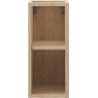Mexen Box-A atvira spintelė su lentyna 20 cm, ąžuolas - 91AX2-0200-470-0-81