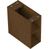 Mexen Box-A atvira spintelė su lentyna 20 cm, riešutas - 91AX2-0200-470-0-86