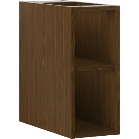 Mexen Box-A atvira spintelė su lentyna 20 cm, riešutas - 91AX2-0200-470-0-86