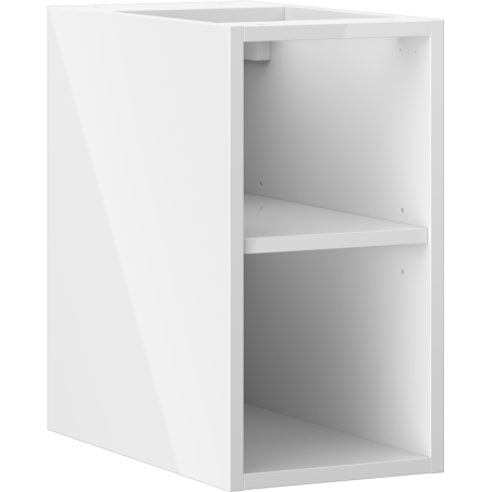 Mexen Box-A atvira spintelė su lentyna 25 cm, balta blizgi - 91AX2-0250-470-0-00