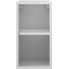 Mexen Box-A atvira spintelė su lentyna 25 cm, balta blizgi - 91AX2-0250-470-0-00