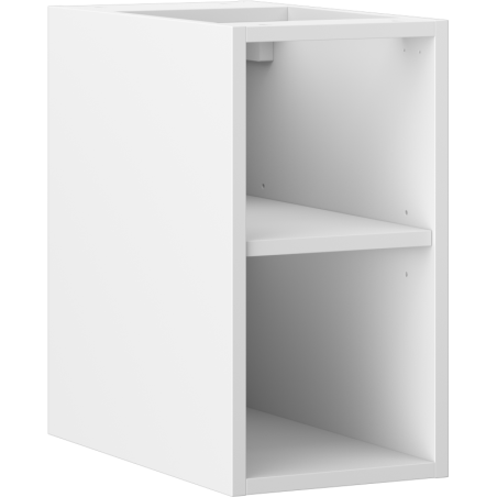 Mexen Box-A atvira spintelė su lentyna 25 cm, balta matinė - 91AX2-0250-470-0-01