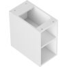 Mexen Box-A atvira spintelė su lentyna 25 cm, balta matinė - 91AX2-0250-470-0-01