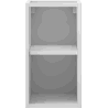 Mexen Box-A atvira spintelė su lentyna 25 cm, balta matinė - 91AX2-0250-470-0-01