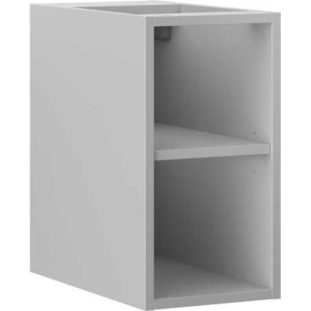 Mexen Box-A atvira spintelė su lentyna 25 cm, pilka matinė - 91AX2-0250-470-0-62