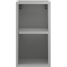 Mexen Box-A atvira spintelė su lentyna 25 cm, pilka matinė - 91AX2-0250-470-0-62