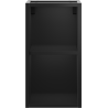 Mexen Box-A atvira lentyna, 25 cm, juoda matinė - 91AX2-0250-470-0-71