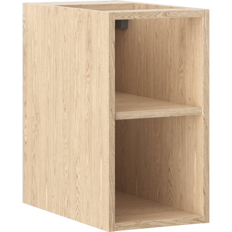 Mexen Box-A atvira spintelė su lentyna 25 cm, ąžuolas - 91AX2-0250-470-0-81