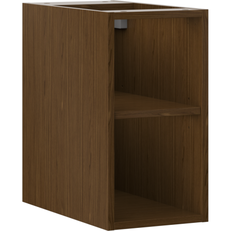 Mexen Box-A atvira spintelė su lentyna 25 cm, riešutas - 91AX2-0250-470-0-86